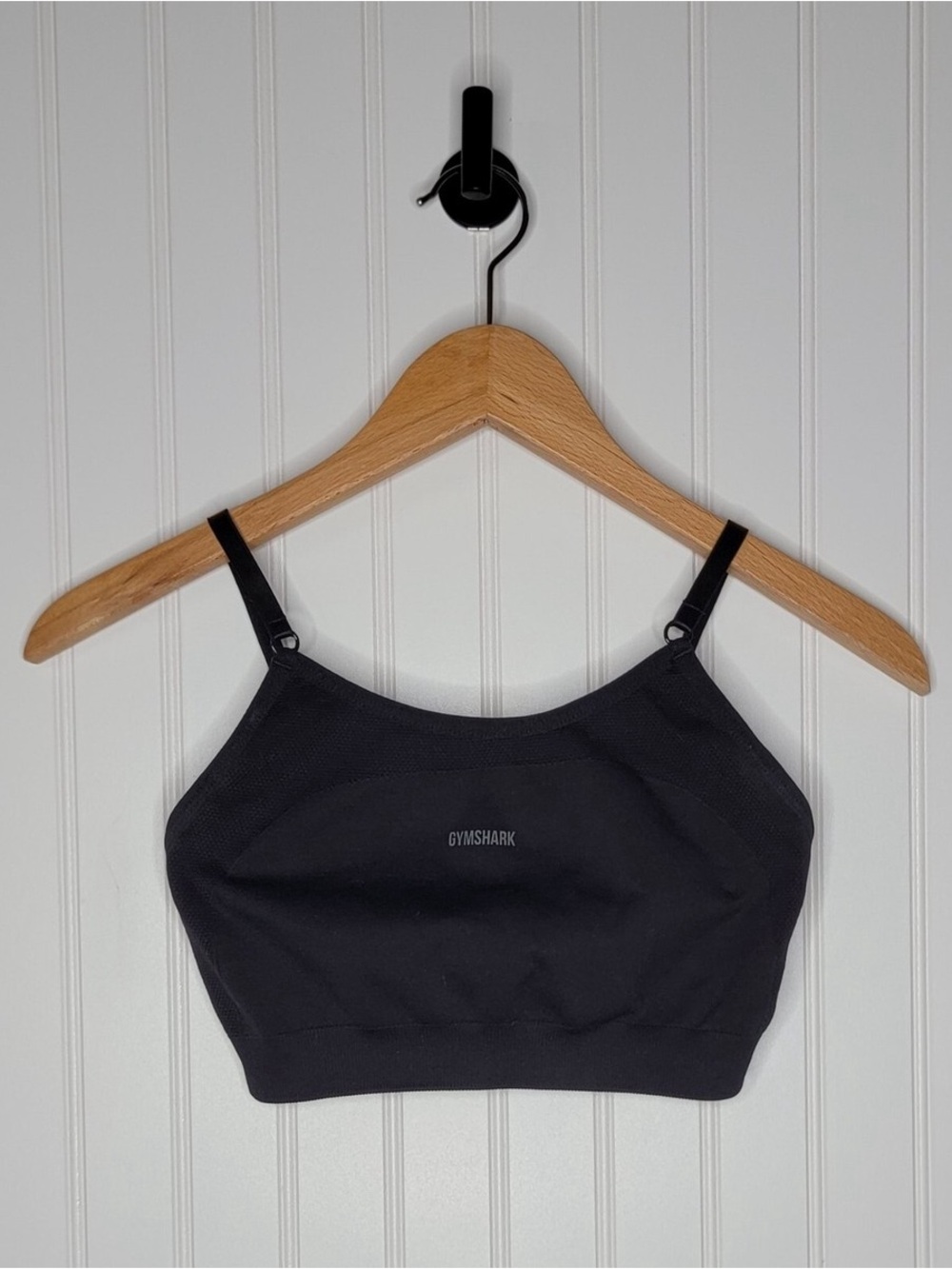 Gymshark Black Seamless Sports Bra